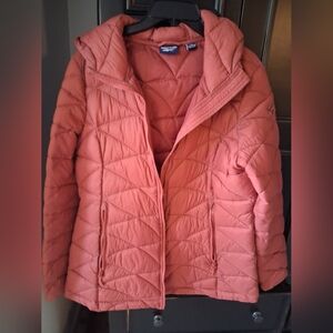 Reebok Women's Puffer Jacket in Coral